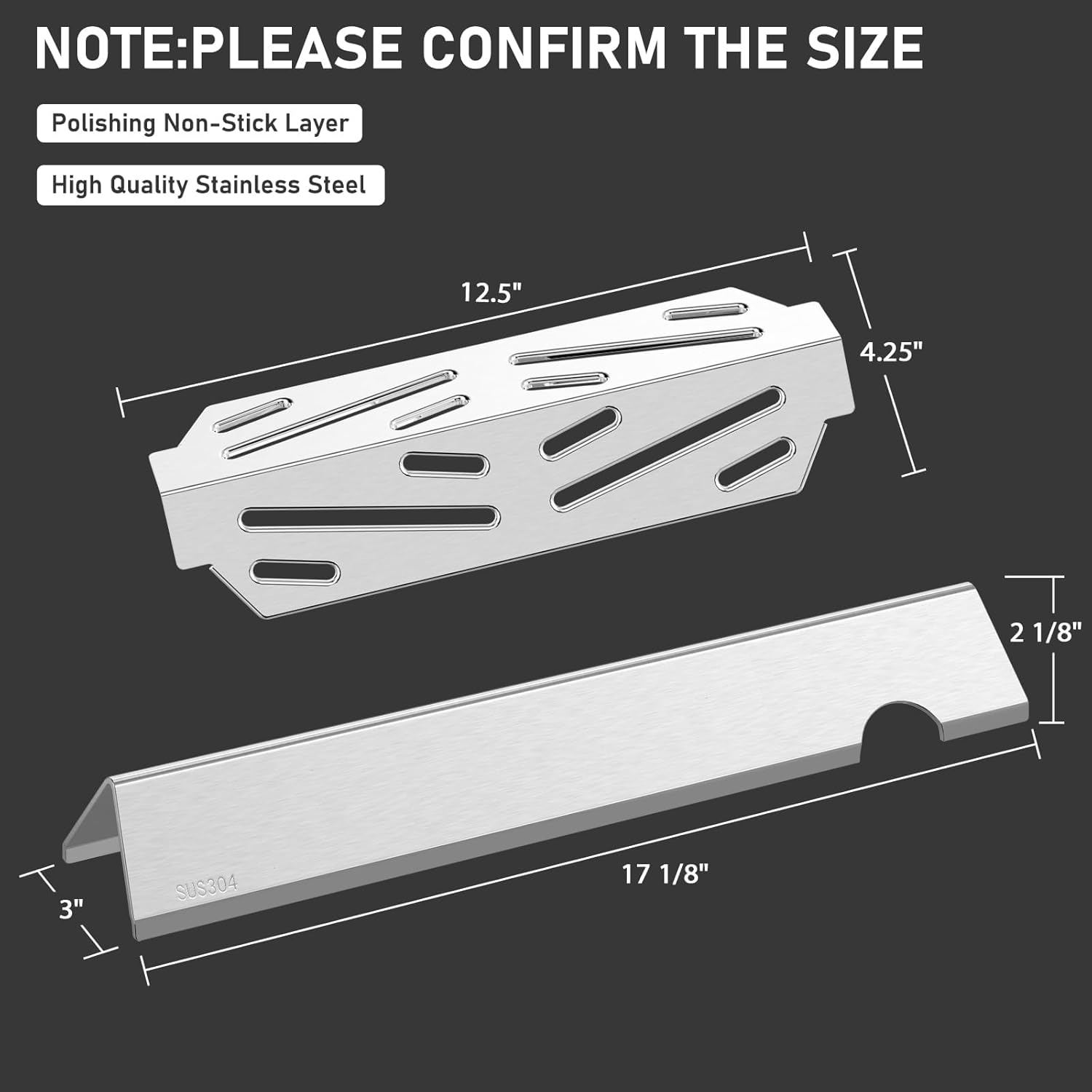 Thumbnail 1 de 66032 Flavorizer Bars & Heat Deflector Kit for Weber Genesis II 300 Series (2017+)