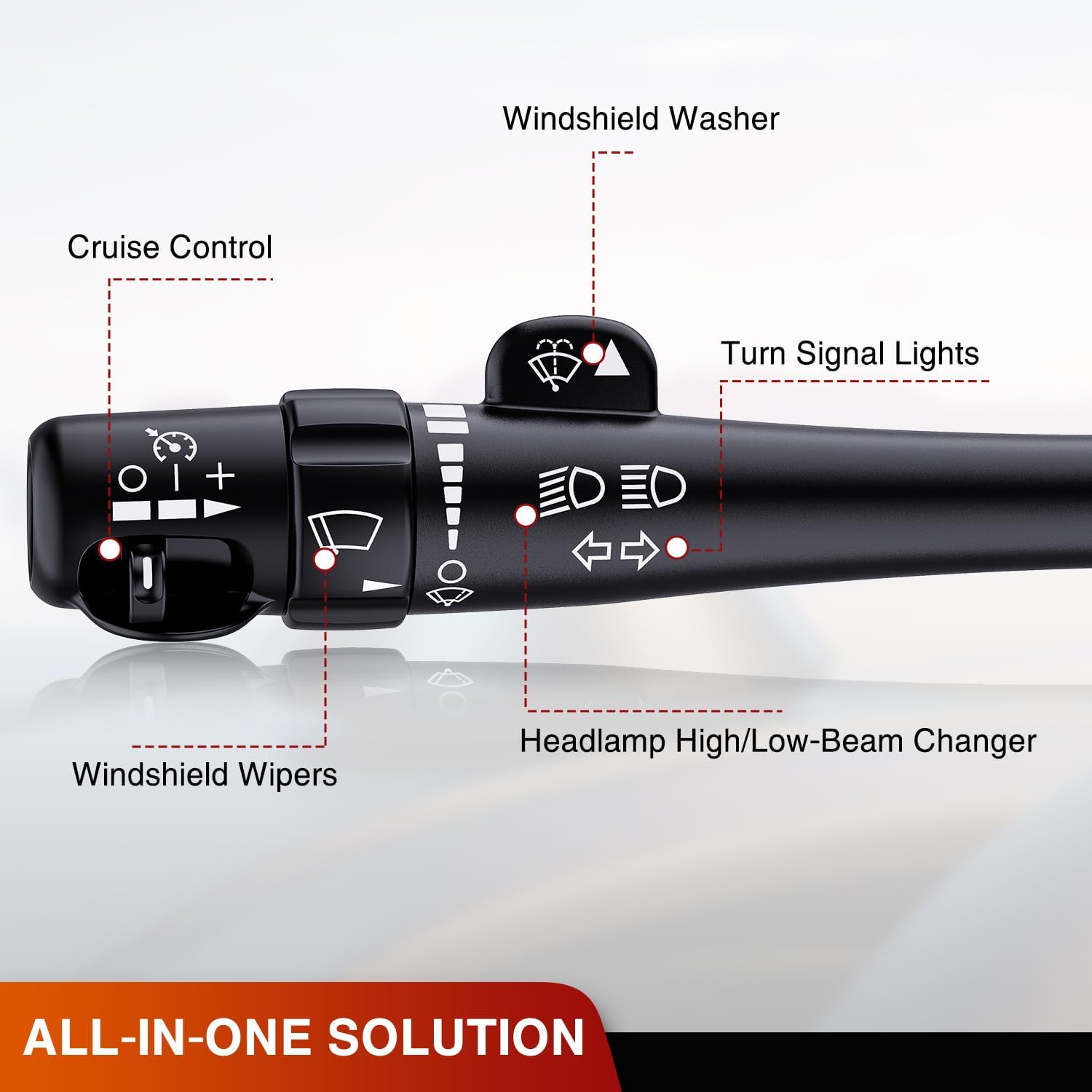 Detalle 2 de Nilight Turn Signal Switch 2-Year Warranty
