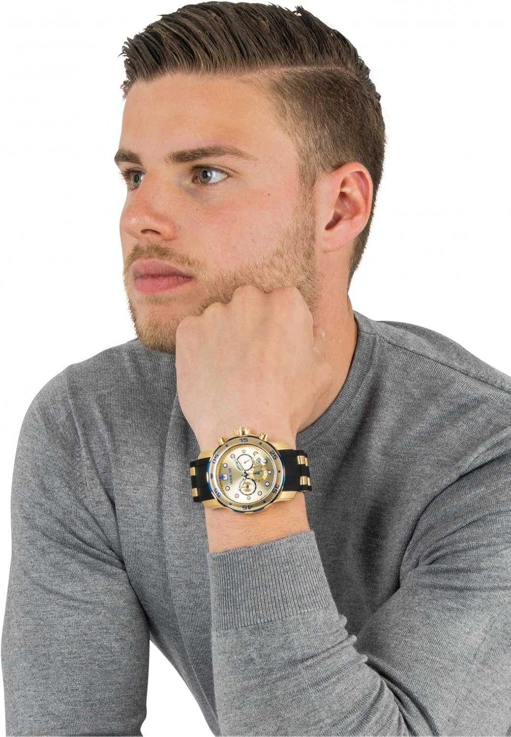 Thumbnail 4 de Invicta Pro Diver Homme – Montre quartz en acier inoxydable, 48 mm (modèle 17887)