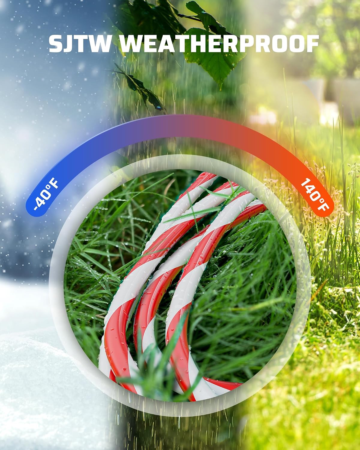 Detalle de DEWENWILS Outdoor Extension Cord, 25 ft