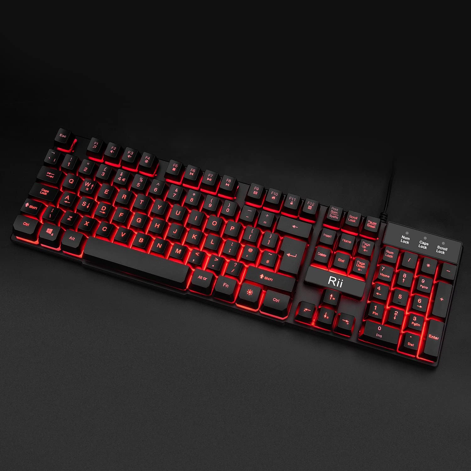 Thumbnail 5 de Rii RK100 gaming keyboard 105‑key