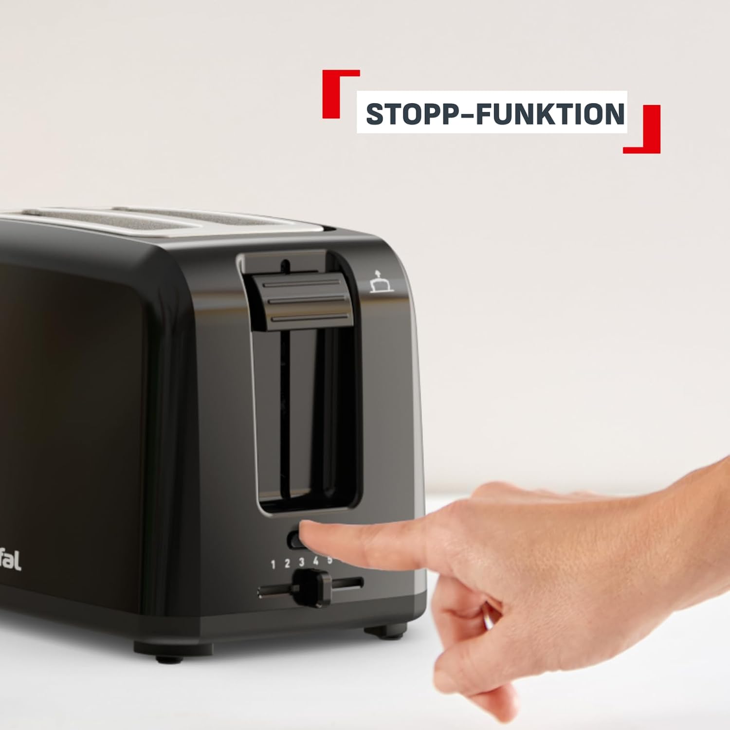 Thumbnail 4 de Tefal Vita TT1A2810 Zwei-Schlitz-Toaster – 7 Bräunungsstufen, zentrierte Brotscheiben, Stopp-/Auftau-/Aufwärmfunktion