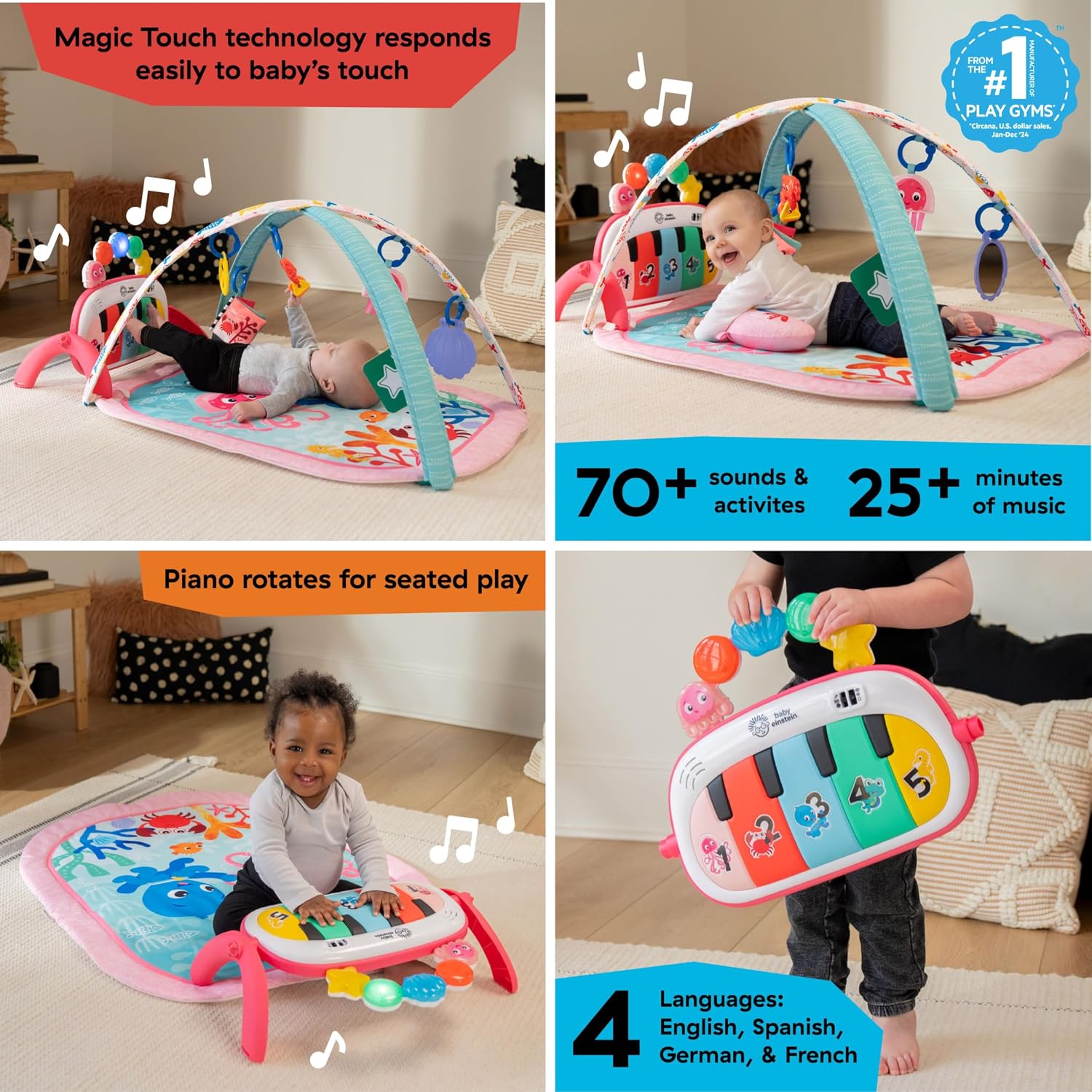 Thumbnail 2 de Baby Einstein Ocean Explorers 4‑in‑1