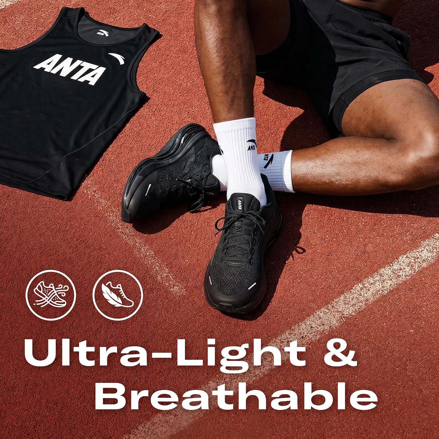 Thumbnail 6 de ANTA PG7 Running Shoes Cushioning Comfortable Athletic Sneakers