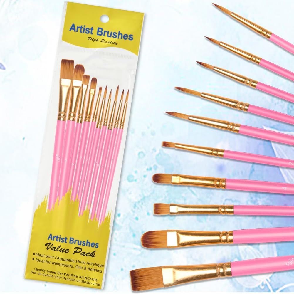 Thumbnail 4 de Vicloon Juego de Pinceles Artísticos 20 Piezas 🎨