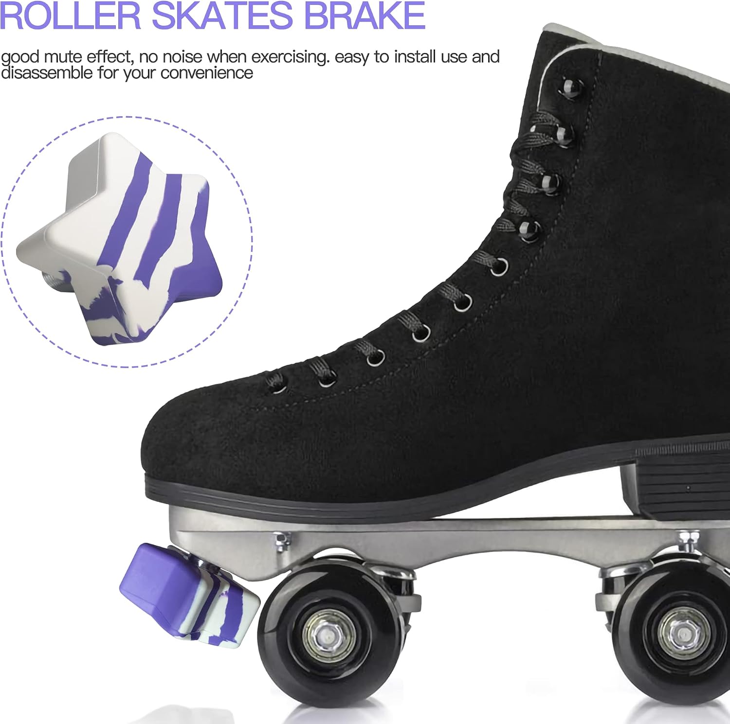 Detalle 2 de TUCANA roller skate toe stops, 5/8-inch bolt
