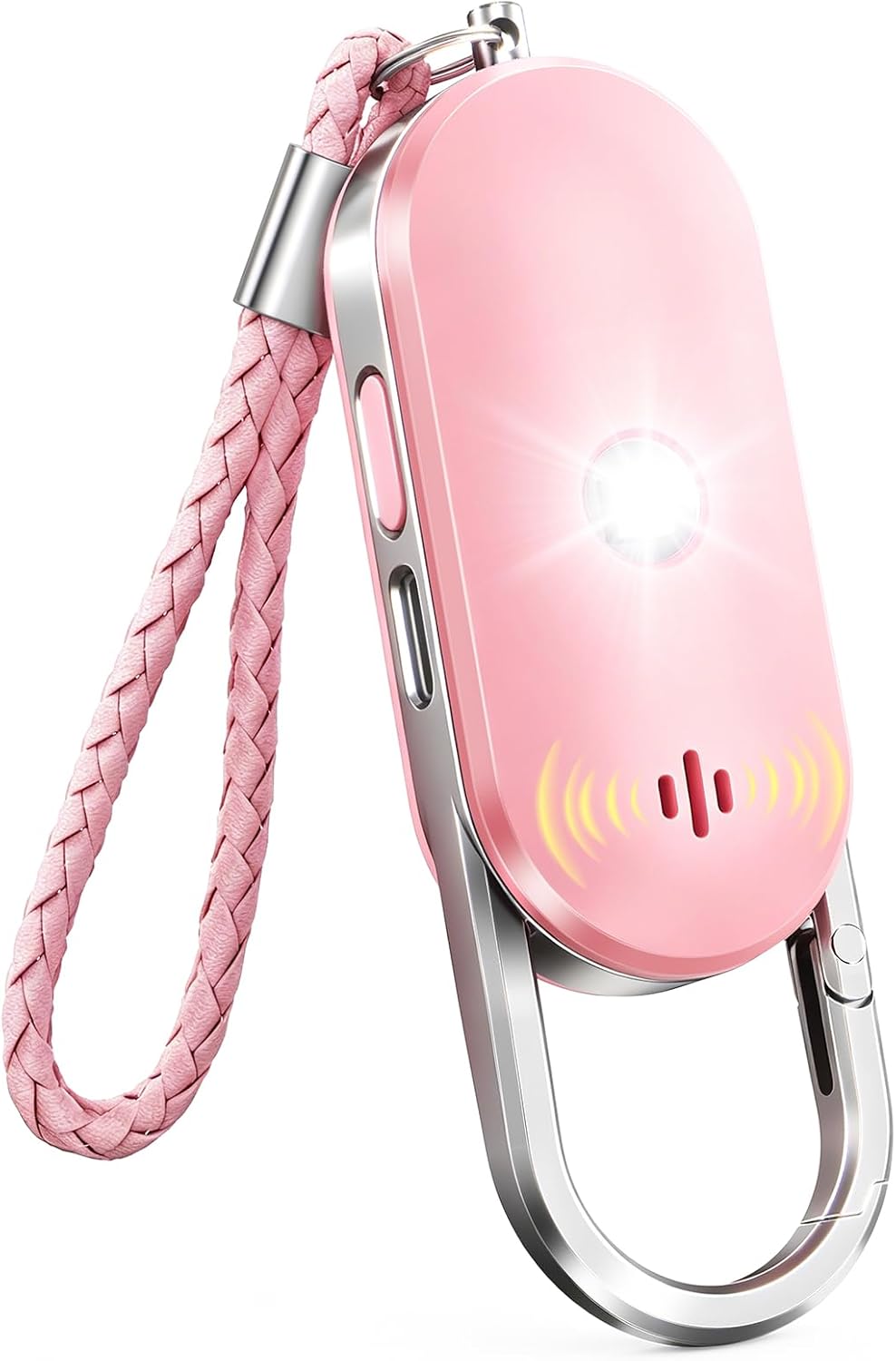 Detalle de ISEYOU LLF2411 persoonlijk alarm met sirene van 130 dB en led-stroboscoop
