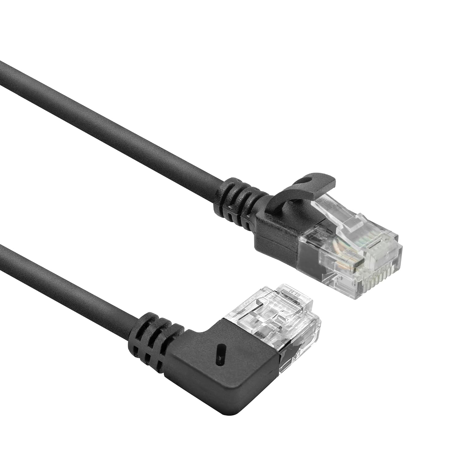 Thumbnail 4 de ACT DC3900 kabel Ethernet Cat 6A U/UTP 0,5 m, cienki, z wtykiem 90° w dół