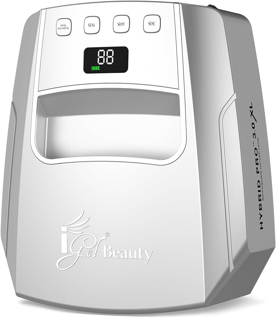 Thumbnail 6 de iGel Beauty Hybrid PRO 3.0 XL UV/LED Nail Lamp: Cordless 48W with Builder Gel Mode