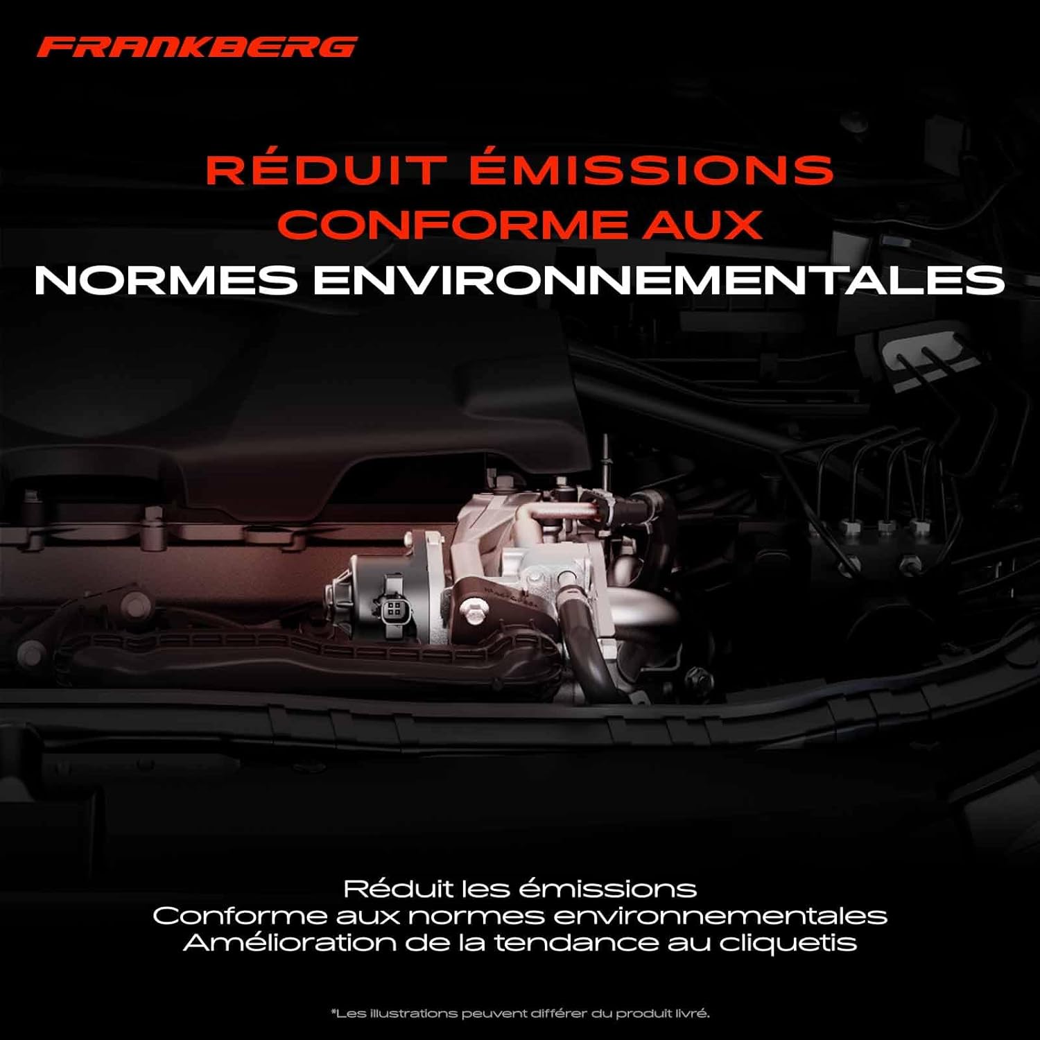 Thumbnail 2 de Frankberg Vanne EGR Essence compatible (réf. 851038) pour Astra G, Zafira A, Meriva et modèles Opel 1.6–1.8