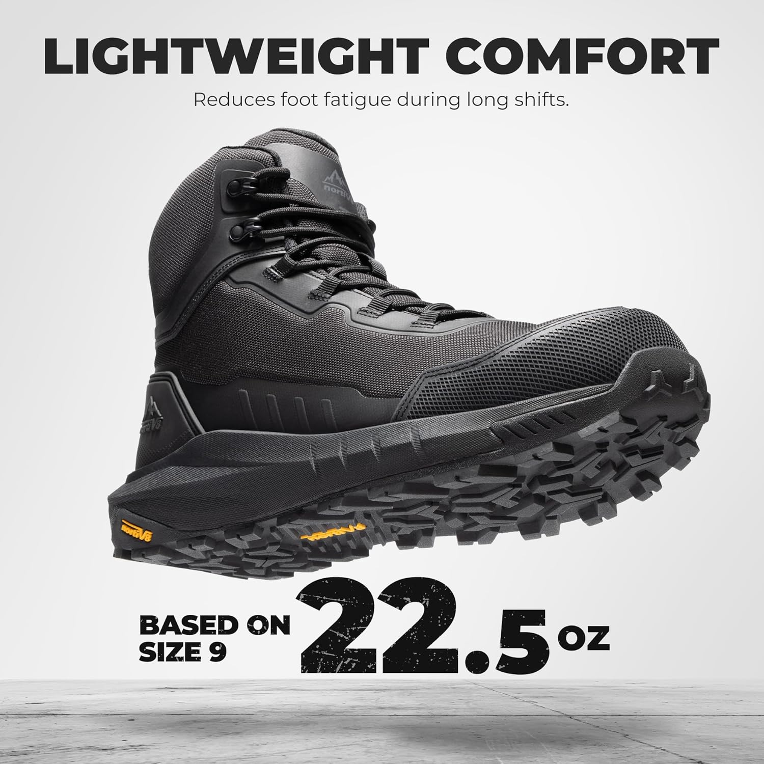 Thumbnail 2 de NORTIV 8 Composite Toe Boots for Men — Lightweight, Safe, All‑Day Comfort