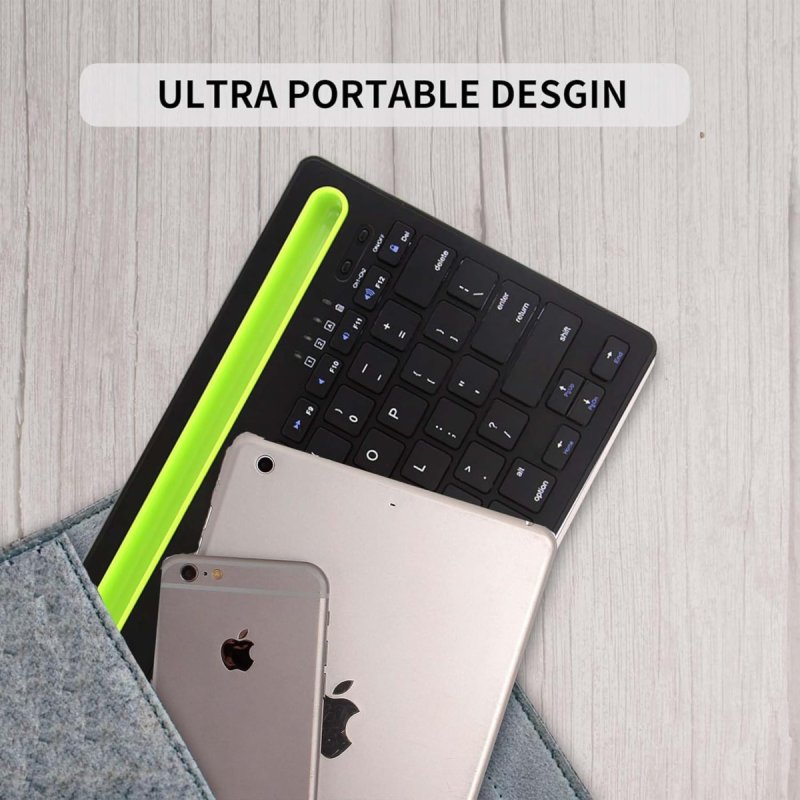 Thumbnail 1 de Klack Teclado Multidispositivo Recargable Bluetooth de 2 Canales en Español (Incluye Ñ) Negro