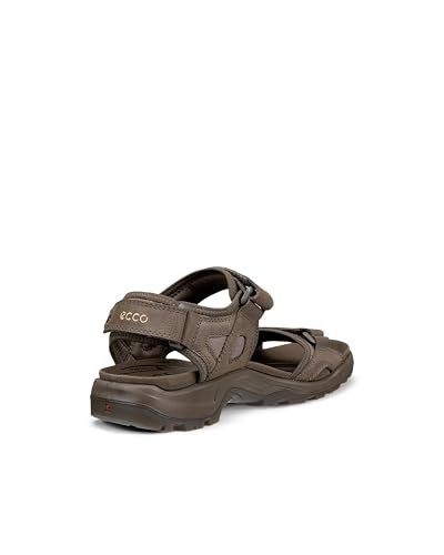 Detalle de ECCO Herren OFFROAD YUCATAN Braun 43 – Robuster Offroad-Schnürschuh mit RECEPTOR-Technologie