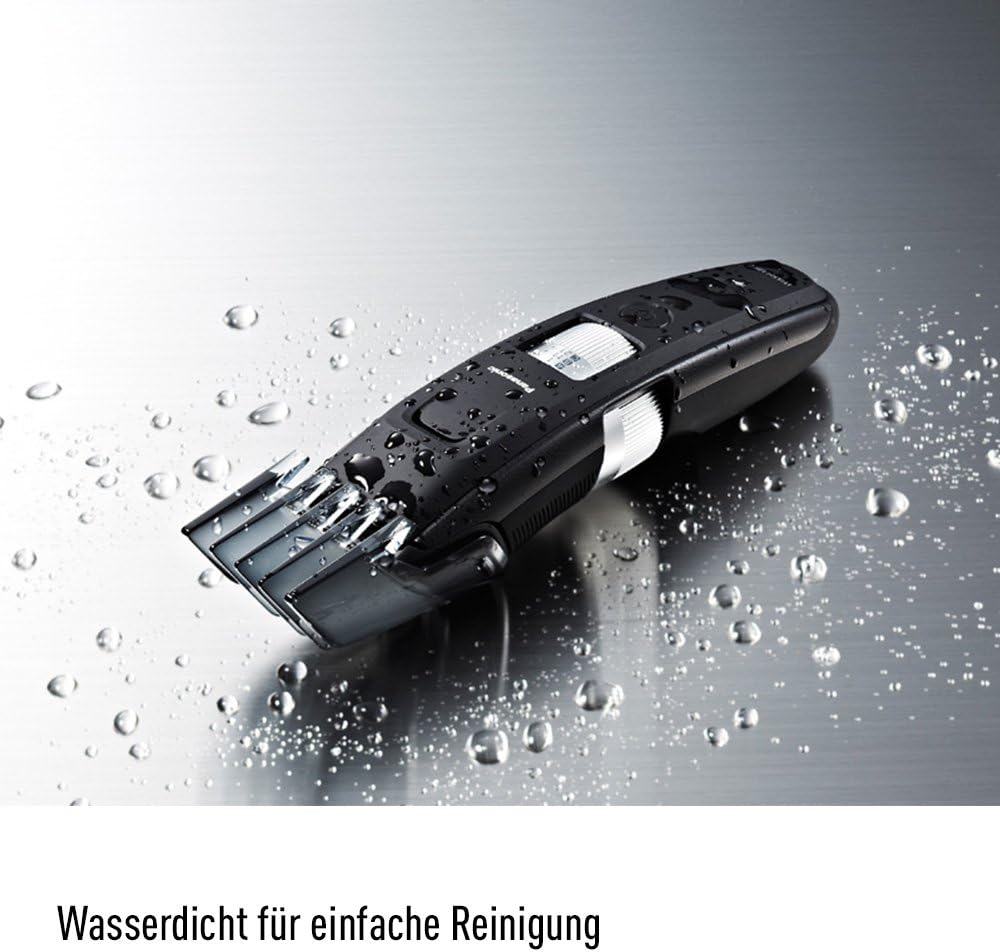 Detalle 2 de Panasonic ER-GB96-K503 Tondeuse barbe longue – 58 réglages, 7 accessoires, autonomie 50 min, lavage eau