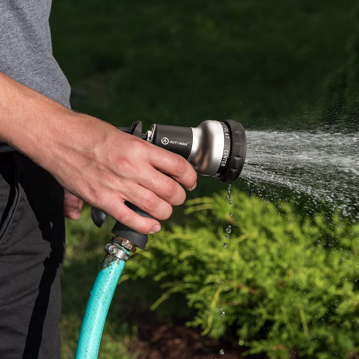 Thumbnail 4 de AUTOMAN hose pipe spray gun, 7 patterns