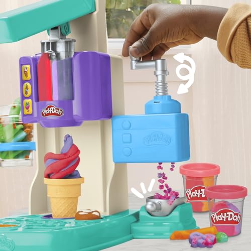 Detalle de Hasbro Play-Doh Heladería multicolor — 5 botes de plastilina