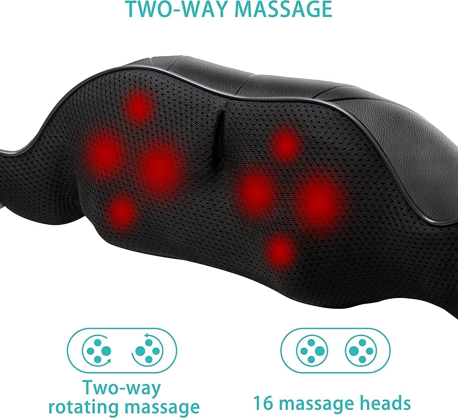 Detalle de AERLANG Nackenmassagegerät mit Wärme Shiatsu