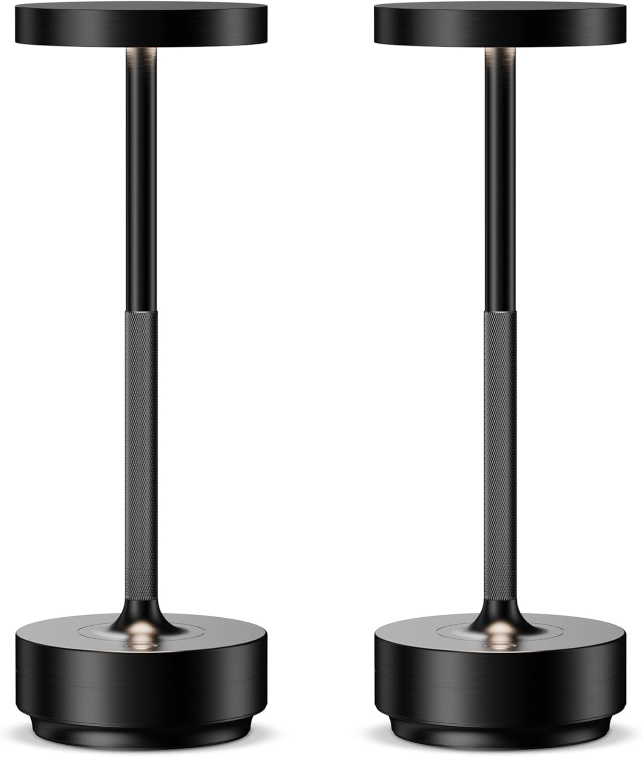 Detalle de SLSMD Lampada da tavolo senza fili LED 2 pezzi, ricaricabile 5000mAh, dimmerabile, 3 modalità di luce