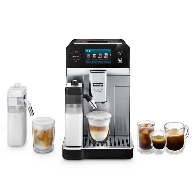 Detalle de Delonghi Eletta Ultra ECAM470.85.MB: cafetera superautomática para quien quiere variedad y comodidad