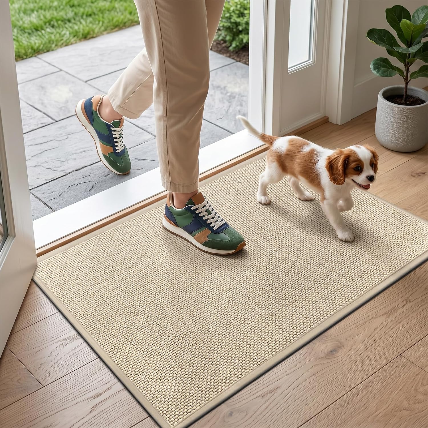 Detalle de LEKEEPGO Door Mat 43 x 75 cm