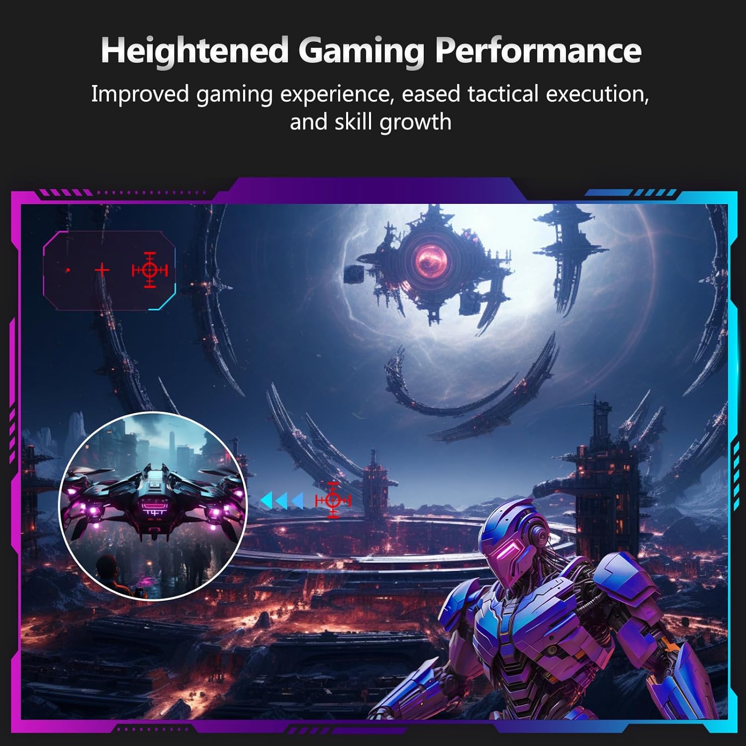 Thumbnail 6 de Z-Edge 24 Inch Curved Gaming Monitor (200Hz, 1ms MPRT, VA, FreeSync) – Full HD 1080p, HDMI & DisplayPort