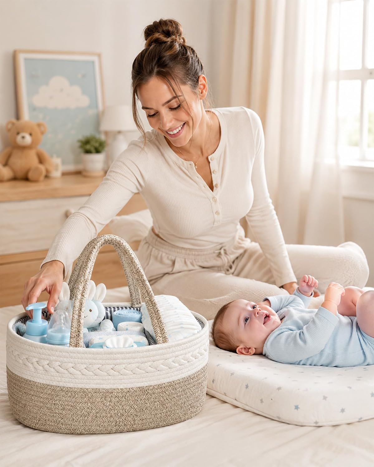 Thumbnail 2 de Maliton Nappy Caddy Portable nappy organiser