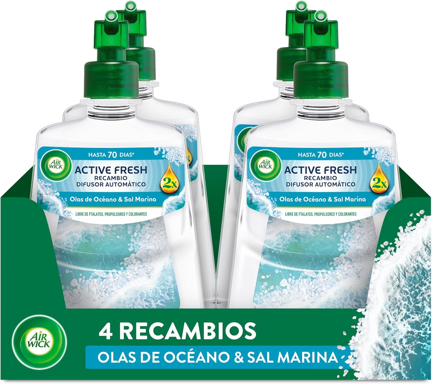 Thumbnail 4 de Air Wick Active Fresh Spray Automático - Pack 3 Jazmín