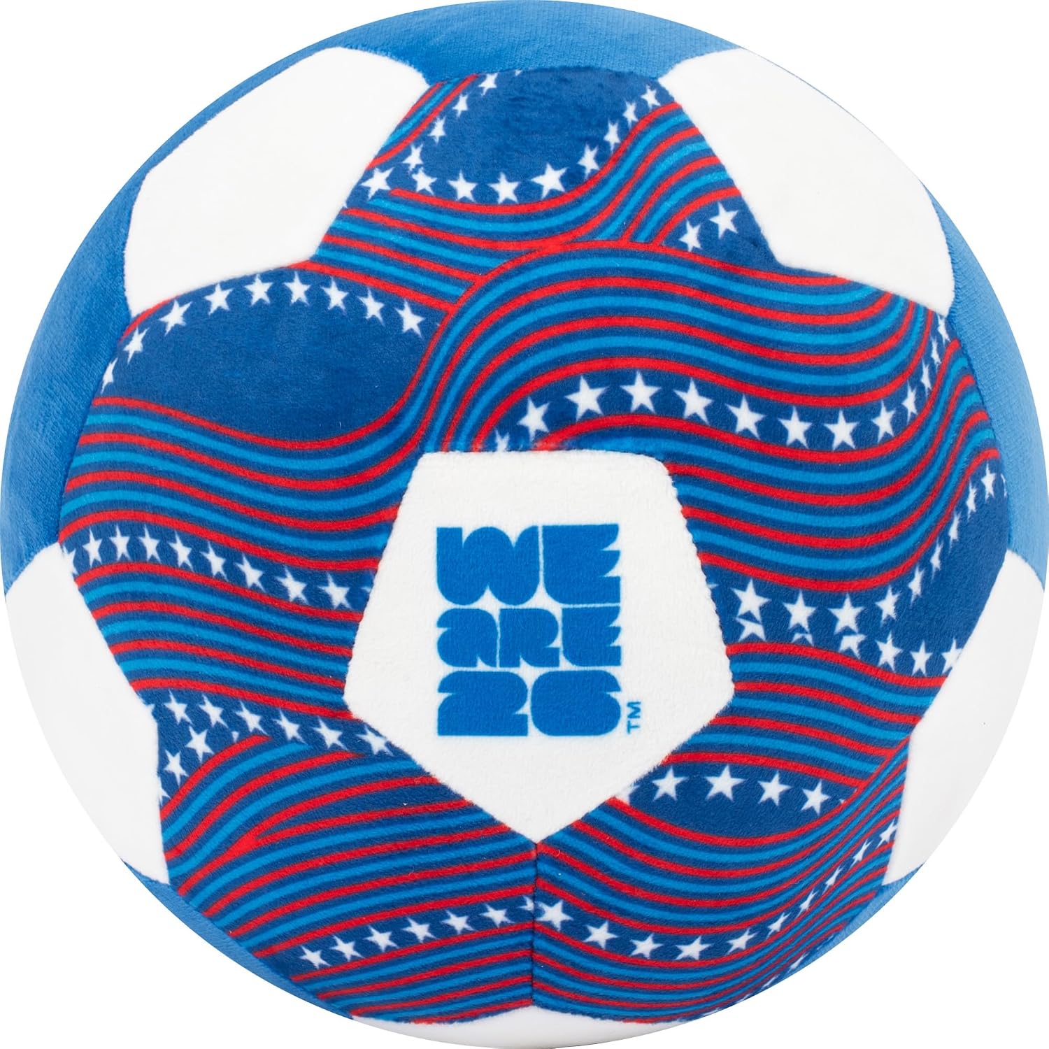 Detalle de Jazwares FIFA World Cup 2026 USA 9-Inch Plush Soccer Ball