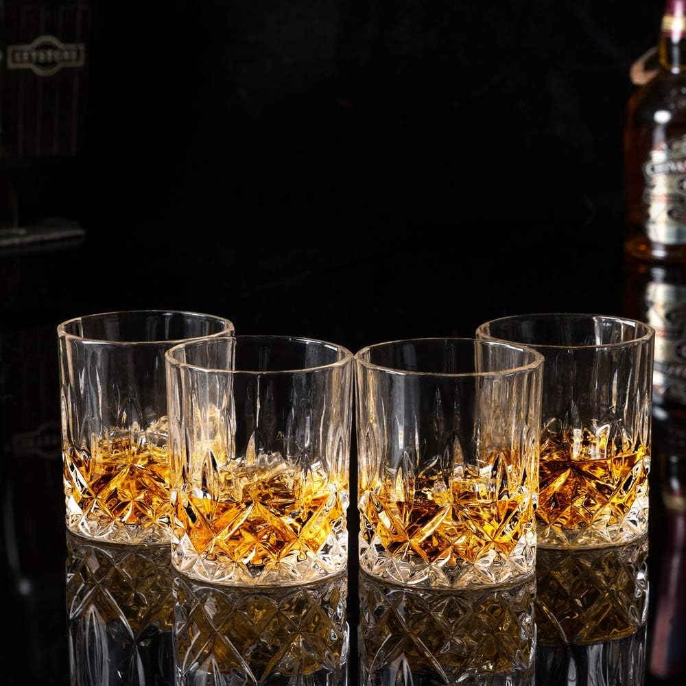 Thumbnail 2 de KANARS - Verres à Whisky en cristal sans plomb (4 pièces) – 300 ml, coffret cadeau