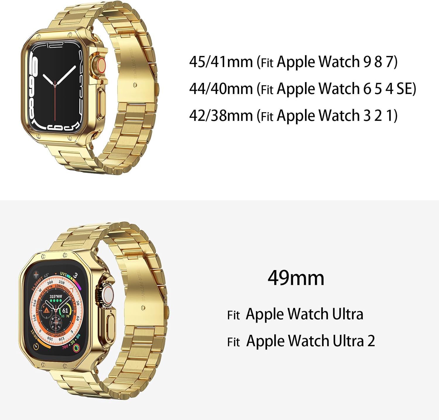 Thumbnail 2 de Apple Watch Ultra 49mm Stainless Steel Link Bracelet