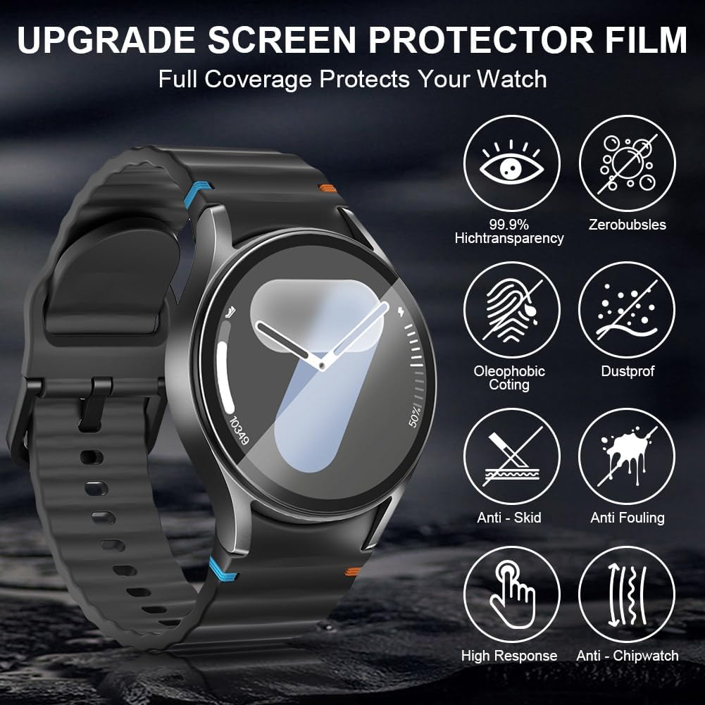 Detalle de AOOSU Screen Protector for Samsung Galaxy Watch 44mm