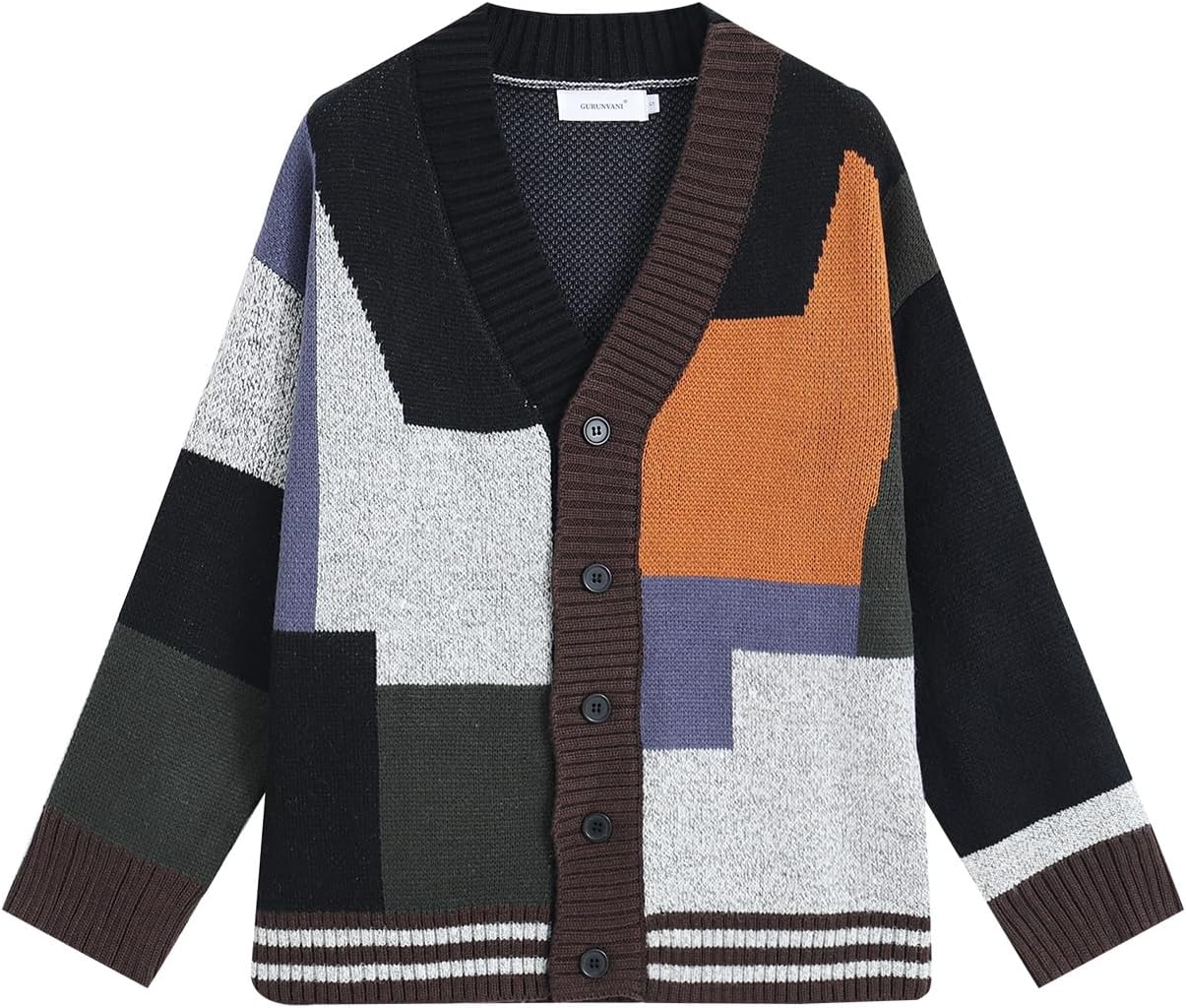 Detalle de GURUNVANI Cardigan pour Hommes