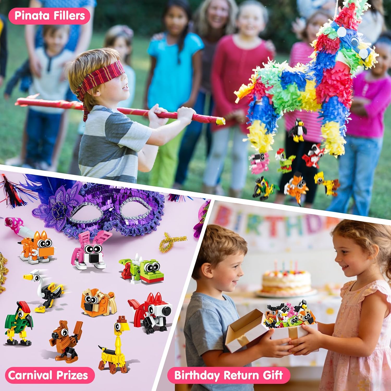 Thumbnail 5 de Animal Mini Building Blocks 20pcs