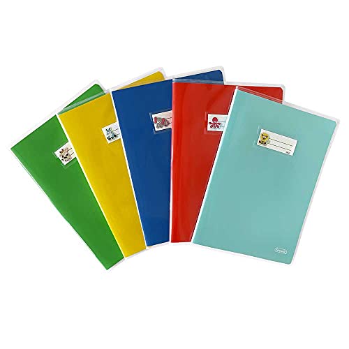 Detalle de Favorit Copertine Quaderni A4 con Etichetta, 10 Pz Trasparenti