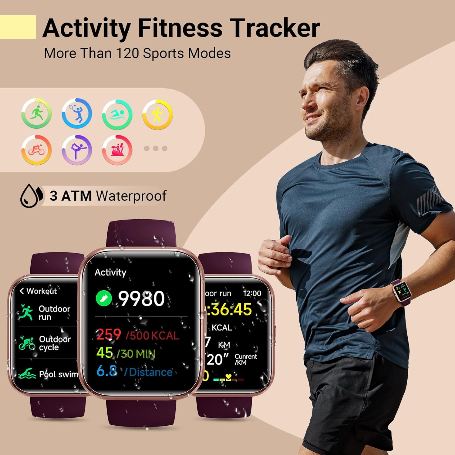 Detalle de Smart Watches for Women (Answer/Make Call) with Alexa Built-in and 120 Sports Modes