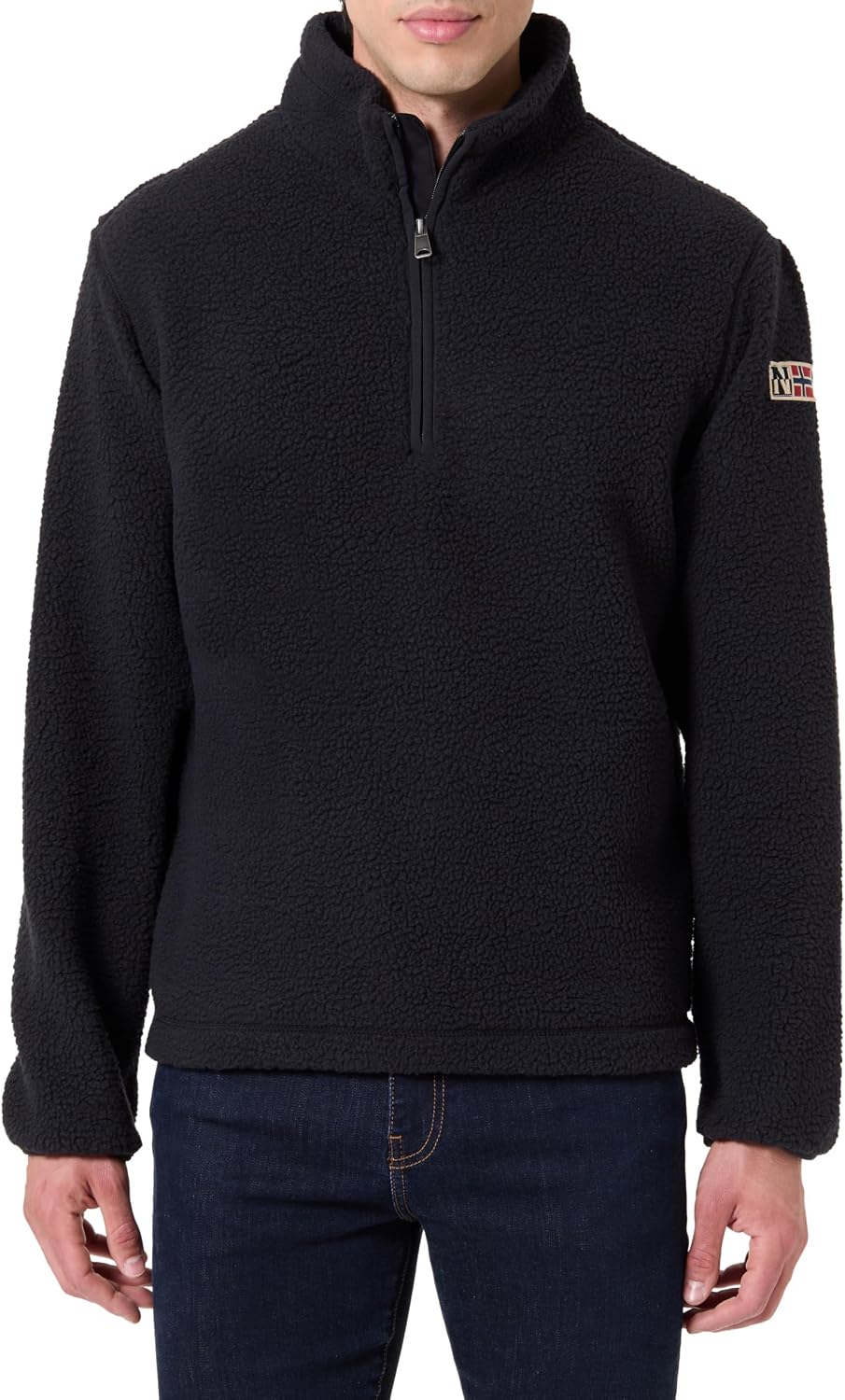 Detalle 1 de Pile con mezza zip Napapijri Treser