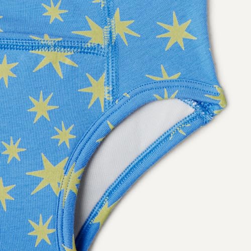 Detalle 1 de Amazon Essentials Sous-vêtements d’Apprentissage de la Propreté en Coton Mixte enfant – Lot de 4 (Chiens/Étoiles) – Taille Mi-haute