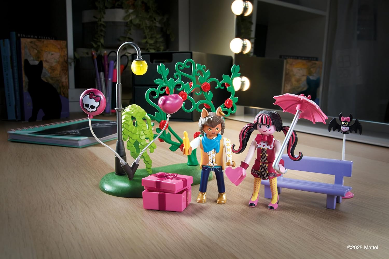 Detalle de PLAYMOBIL Monster High Fear Squad Pack 71992 – Gruseliges Cheerleader-Set