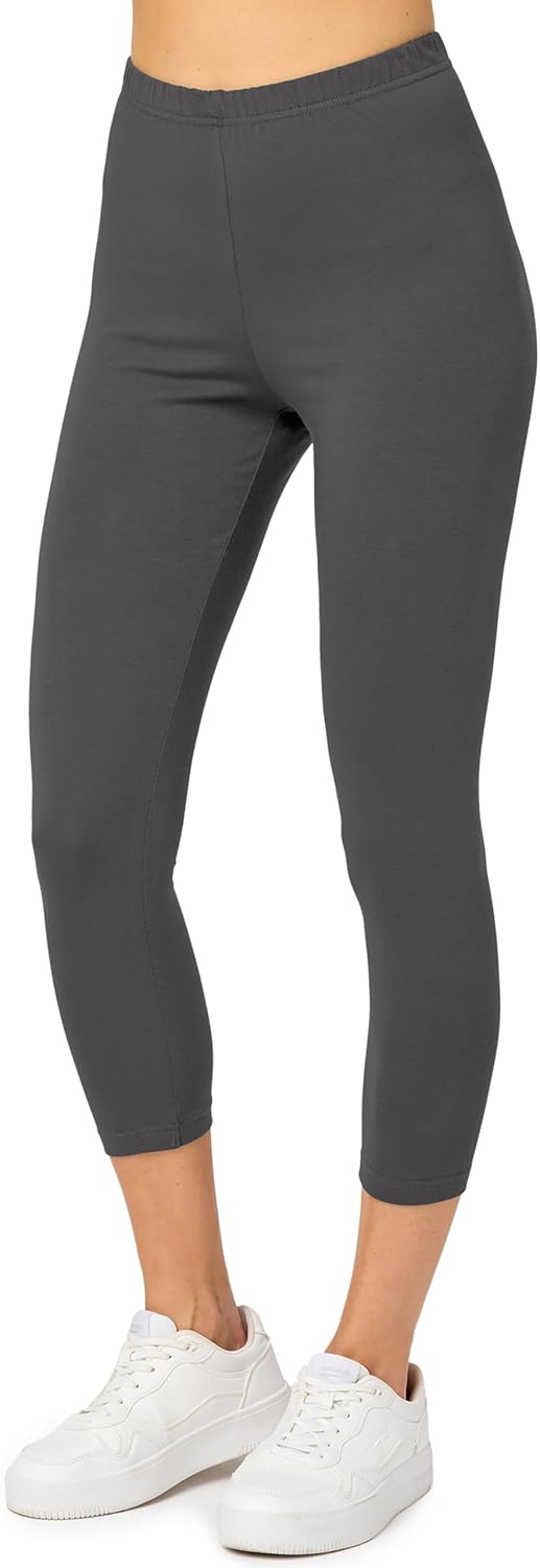 Thumbnail 6 de Merry Style Leggings Donna 3/4 MS10-199 — Pantaloni Capri in cotone, morbidi e confortevoli