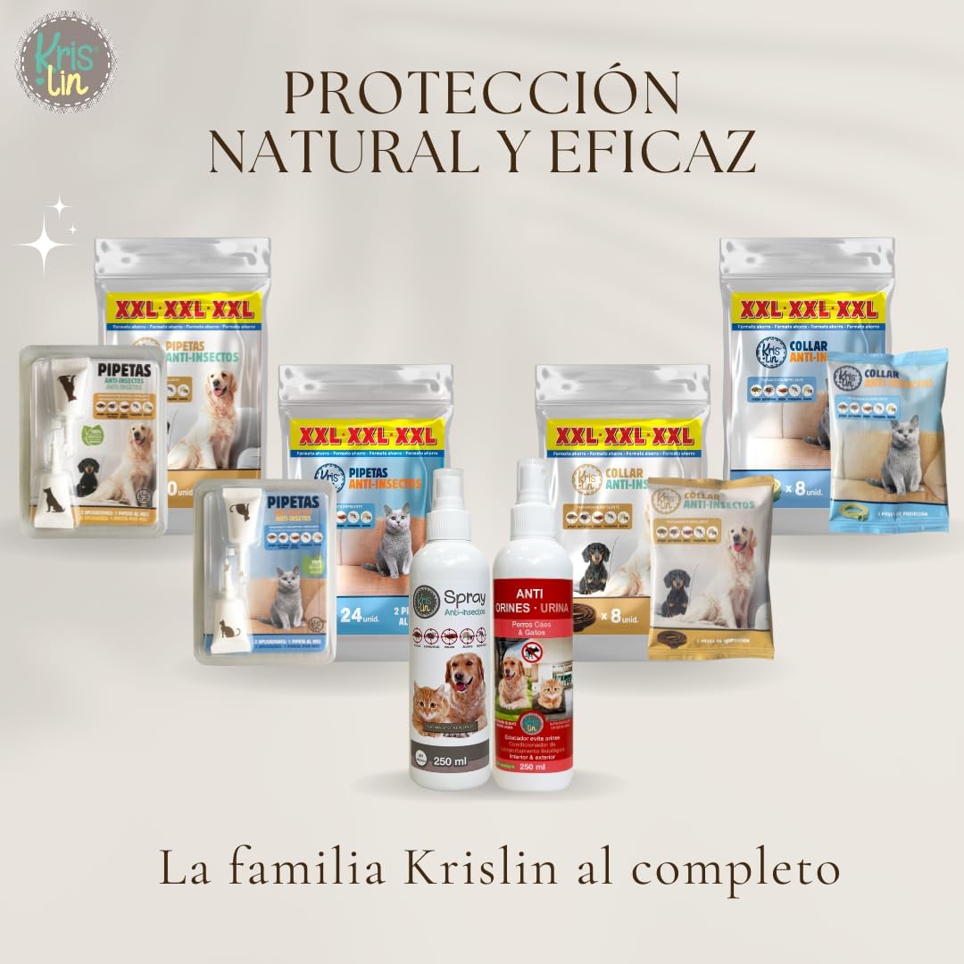 Thumbnail 6 de KRISLIN Pack 24 Pipetas Anti-Insectos para Perros Repelentes Naturales