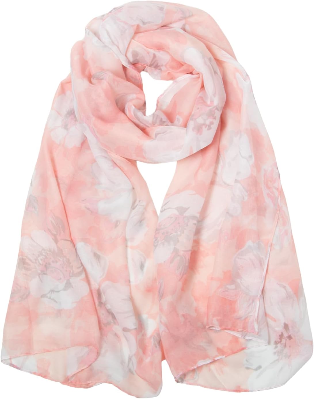 RIIQIICHY foulard donna in poliestere 180x90 cm, grande e leggero: pashmina primaverile elegante