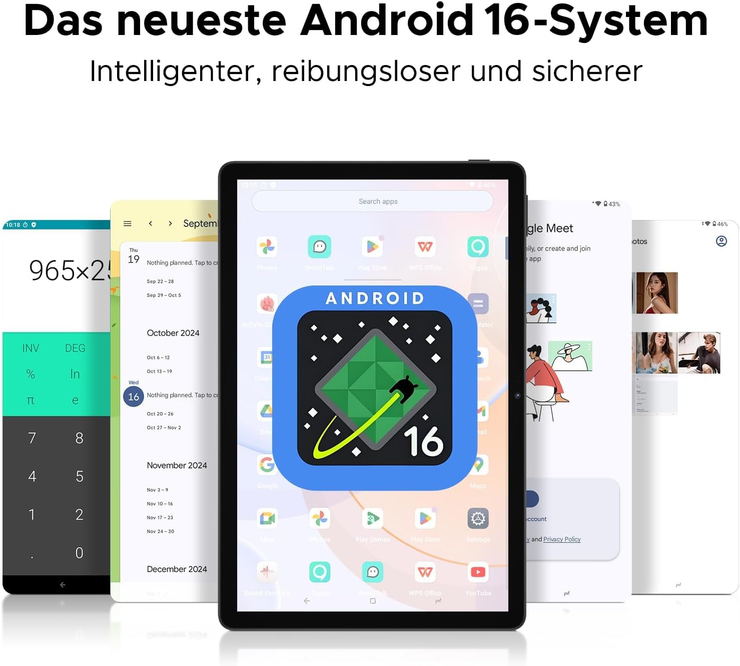 Detalle 2 de DOOGEE U11 Tablet 11 Zoll 16GB+128GB