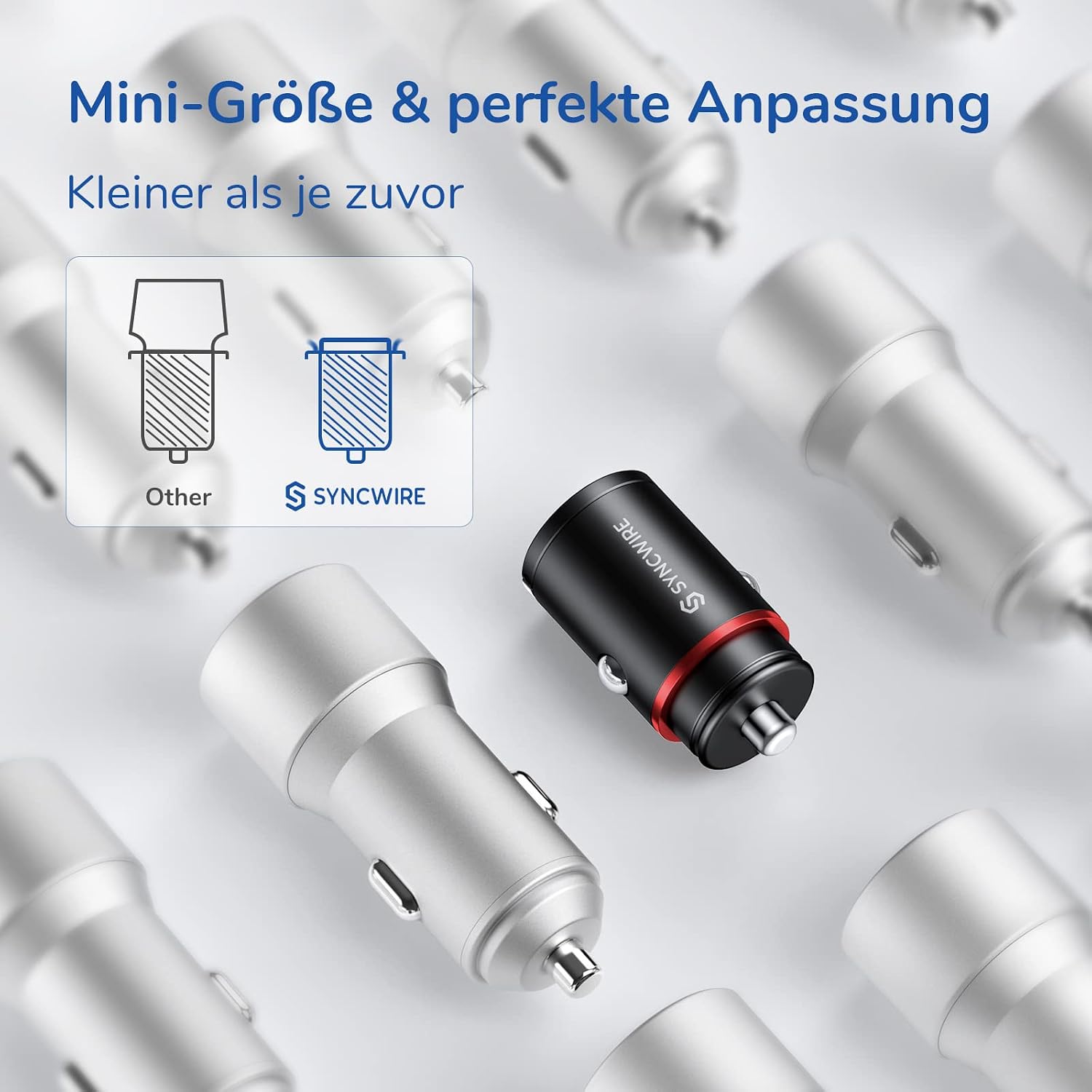 Thumbnail 6 de Syncwire 60W Zigarettenanzünder Auto Ladegerät 60W