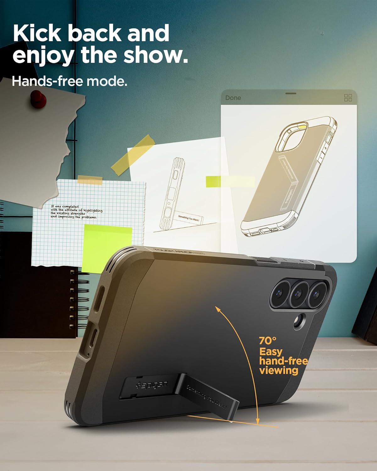 Thumbnail 5 de Spigen Tough Armor MagFit pour Samsung Galaxy S25 FE – coque renforcée noire