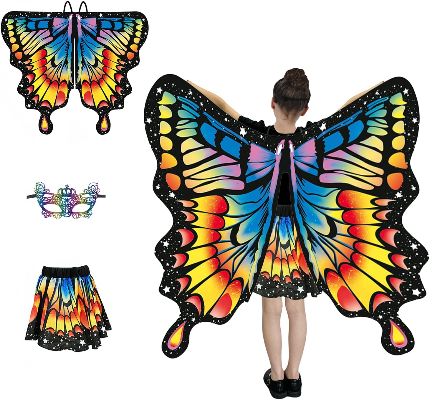 Thumbnail 6 de HAGOT Butterfly Wings Kids Cape – Ali di Farfalla per Bambini