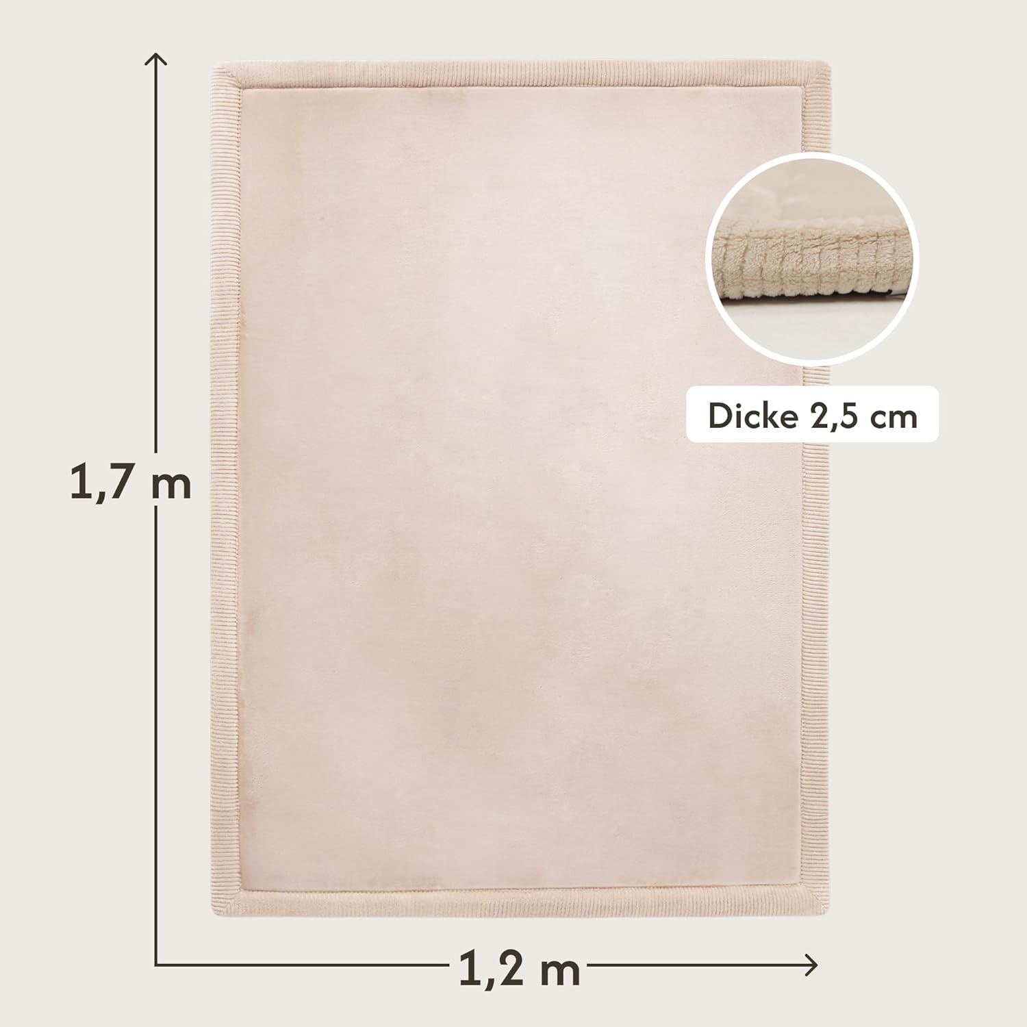 Thumbnail 1 de Hakuna Matte 170 x 120 cm Baby Spielmatte