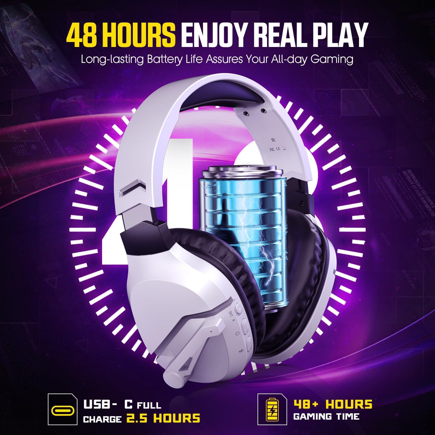 Detalle de WolfLawS Wireless Gaming Headset