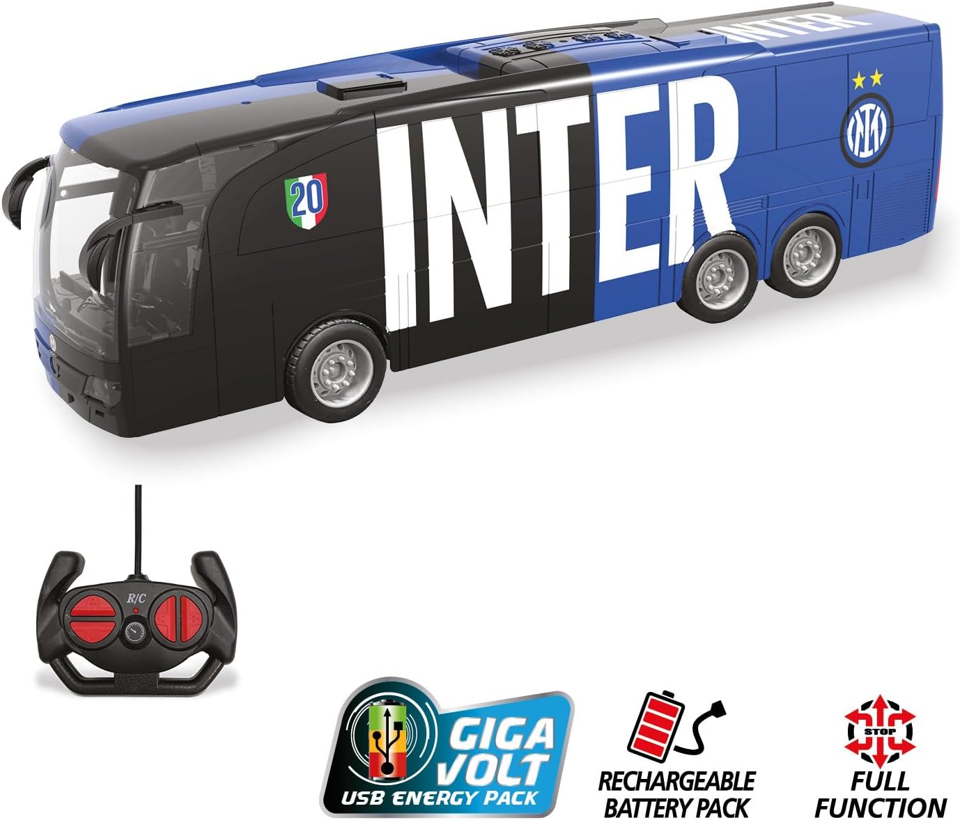 Thumbnail 1 de Mondo 63856 Bus Inter – autobus zdalnie sterowany 33 cm, 2,4 GHz