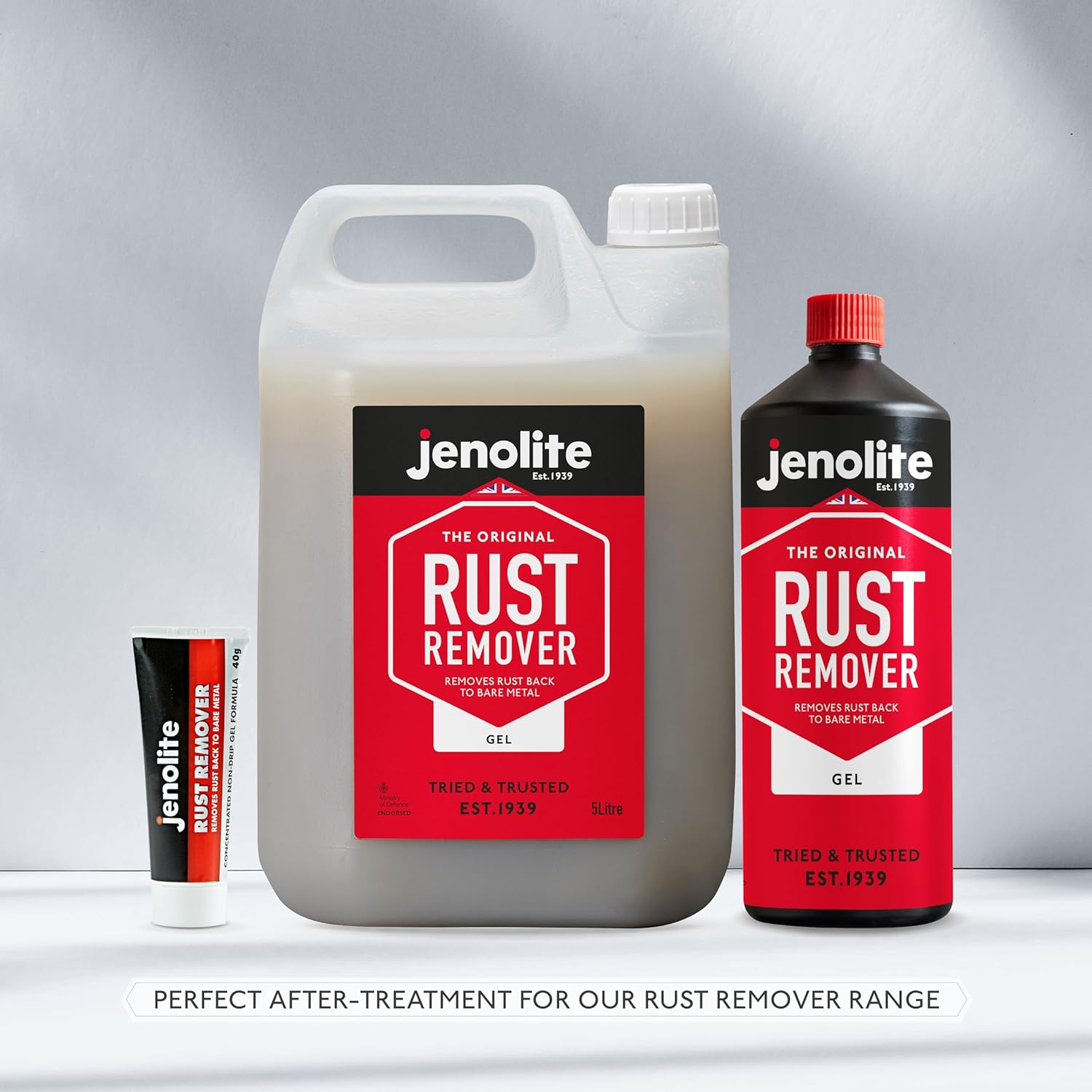 Detalle de JENOLITE Rust Shield: Vernice Protettiva Trasparente Spray Antiruggine 400ml