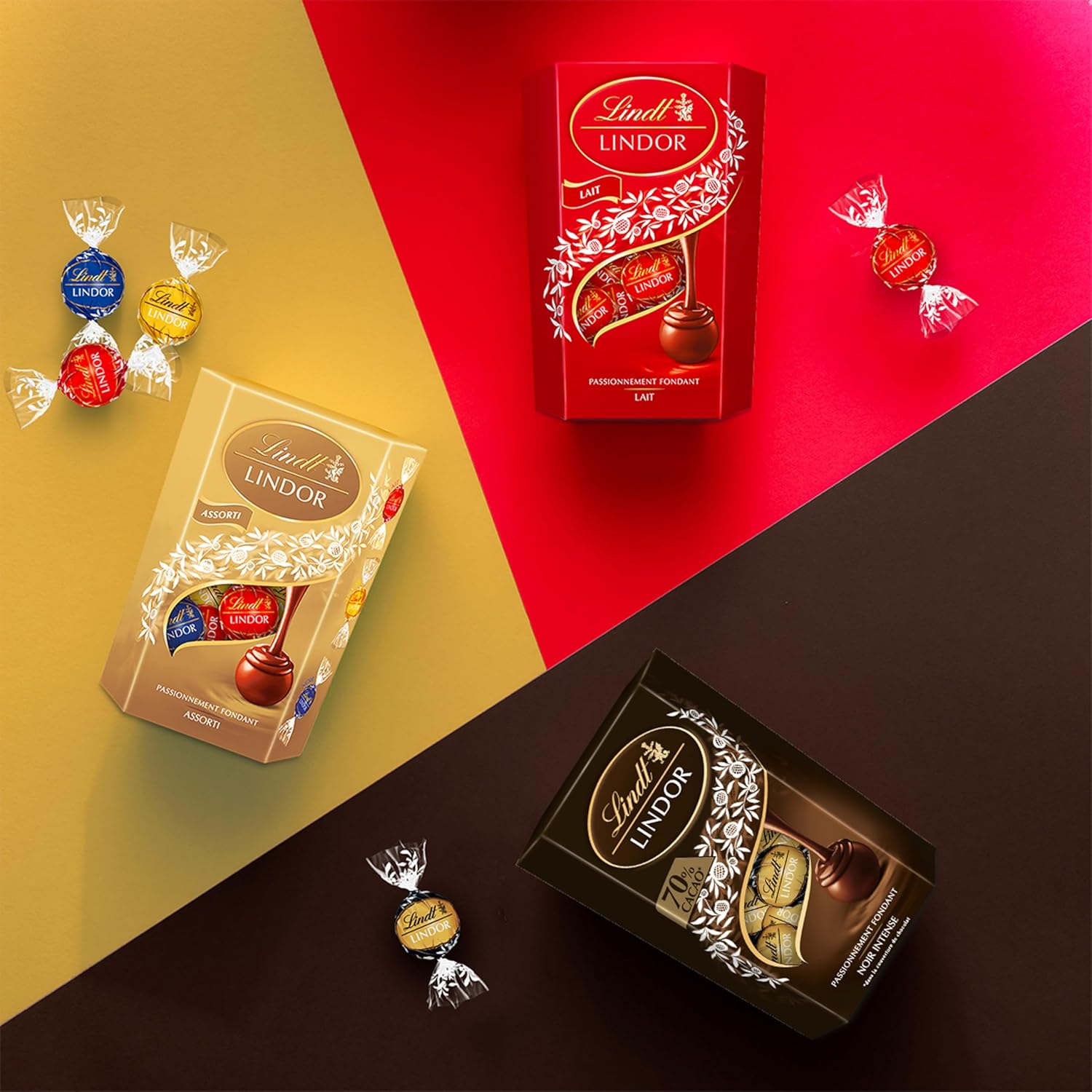 Thumbnail 5 de Lindt LINDOR 6x200g Cornets chocolat 🍫